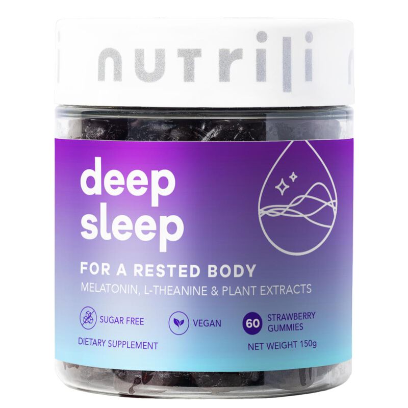 nutrili deep sleep sugar free gummies