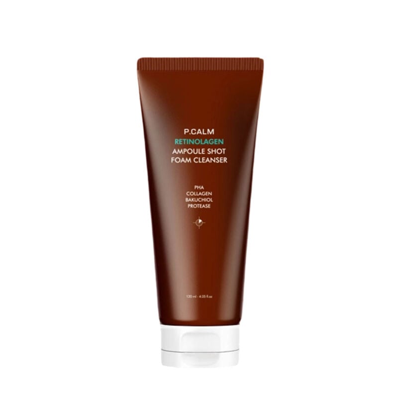 p.calm retinolagen ampoule shot foam