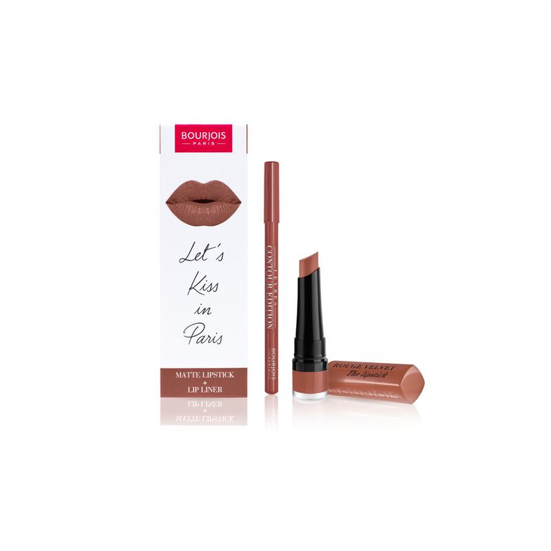 bourjois rouge velvet caramelody lip kit