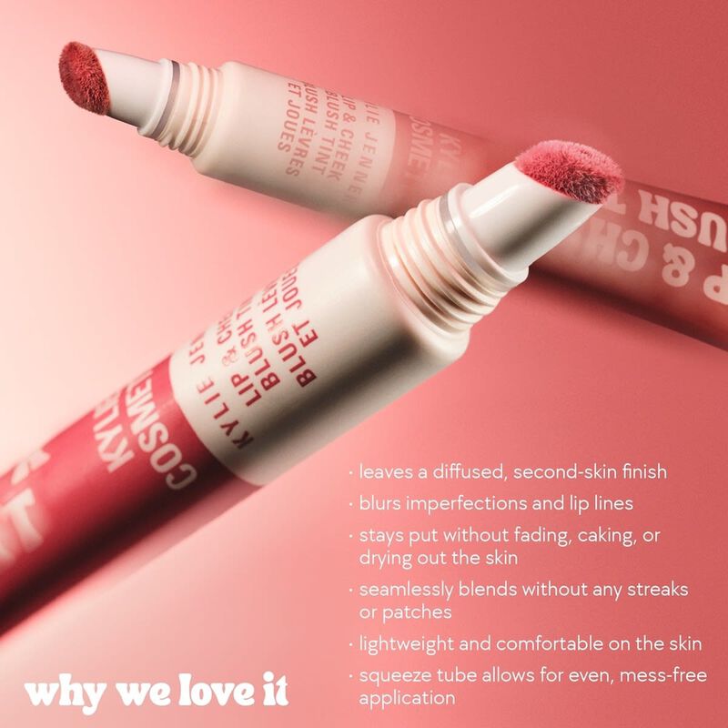 kylie cosmetics lip & cheek blush tint