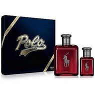 faces polo red set