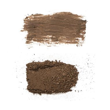 faces بودرة  للحواجب بنيه مع لون بني