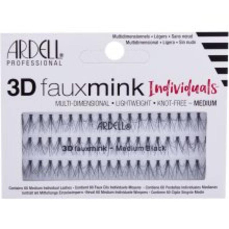 ardell 3d faux mink individuals medium ( knotted )
