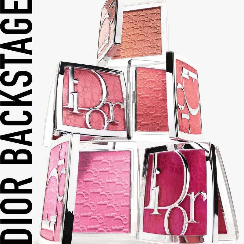 dior backstage rosy glow