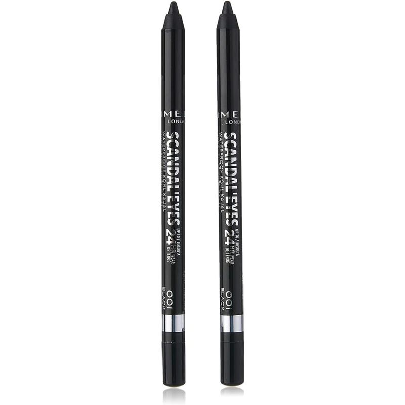 rimmel scandaleyes wp kohl black dual pack