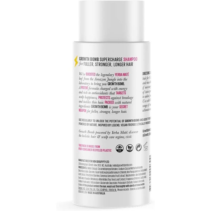 growth bomb hair growth shampoo
