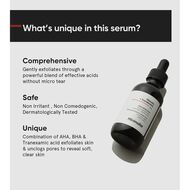 faces مقشر الجسم بحمض الجلايكوليك وحمض الترانكساميك 11