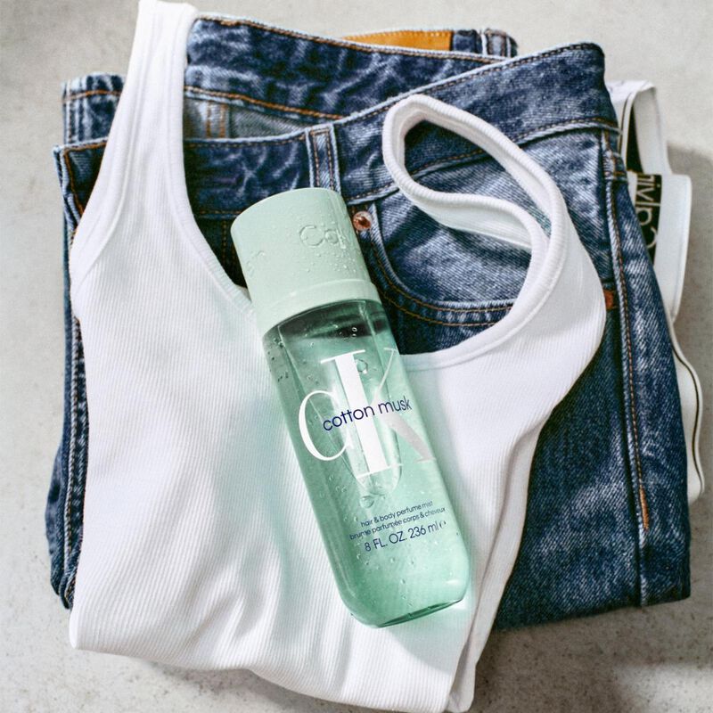 كالفين كلاين كوتون مسك بخاخ عطري للشعر والجسم