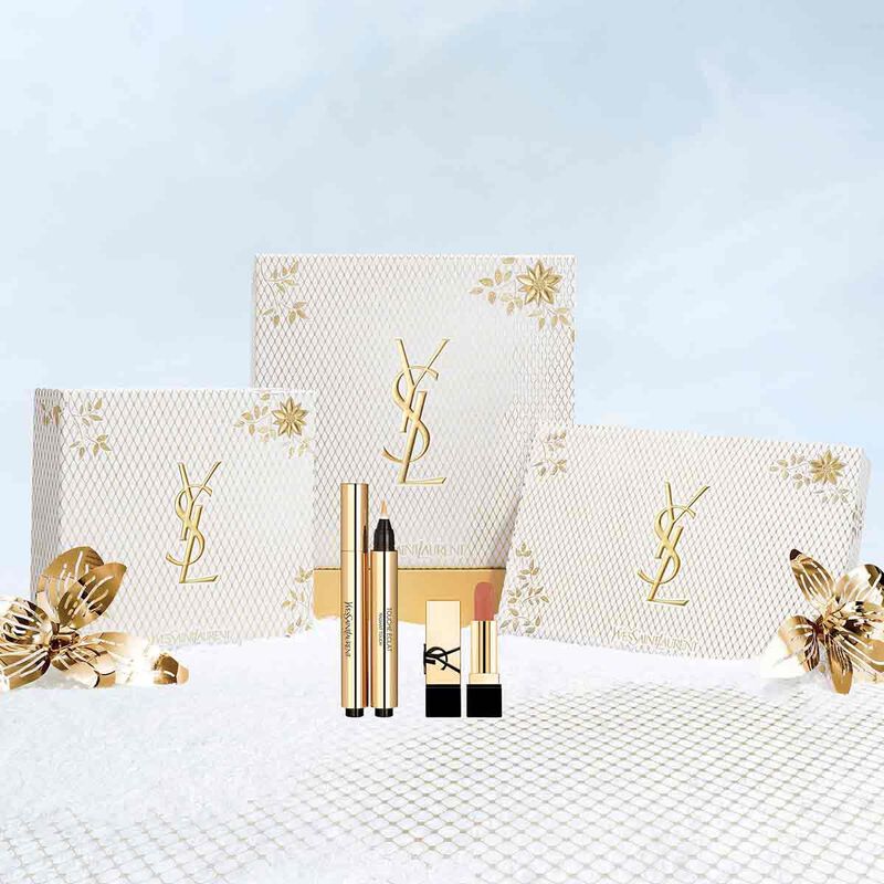 yves saint laurent touche eclat & mini rouge