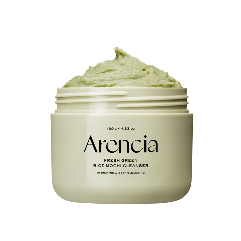 arencia fresh green rice mochi cleanser