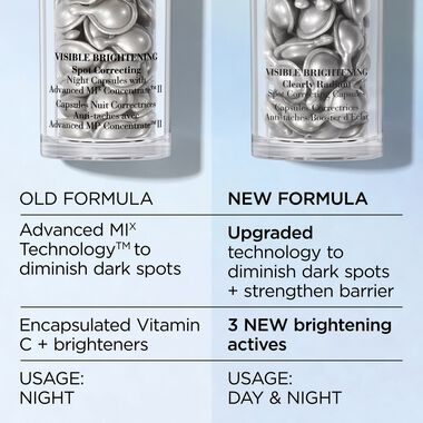 faces كبسولات التفتيح المضيء لتصحيح البقع مع إشراقة واضحة