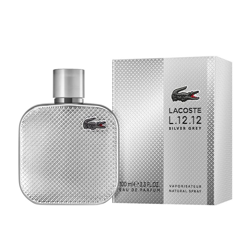 lacoste l.12.12 silver grey