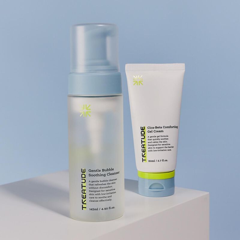 treatude gentle bubble soothing