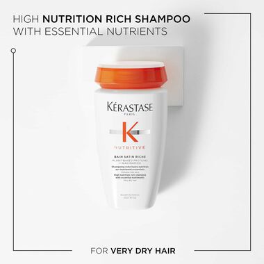 faces nutritive bain satin riche shampoo for very dry hair