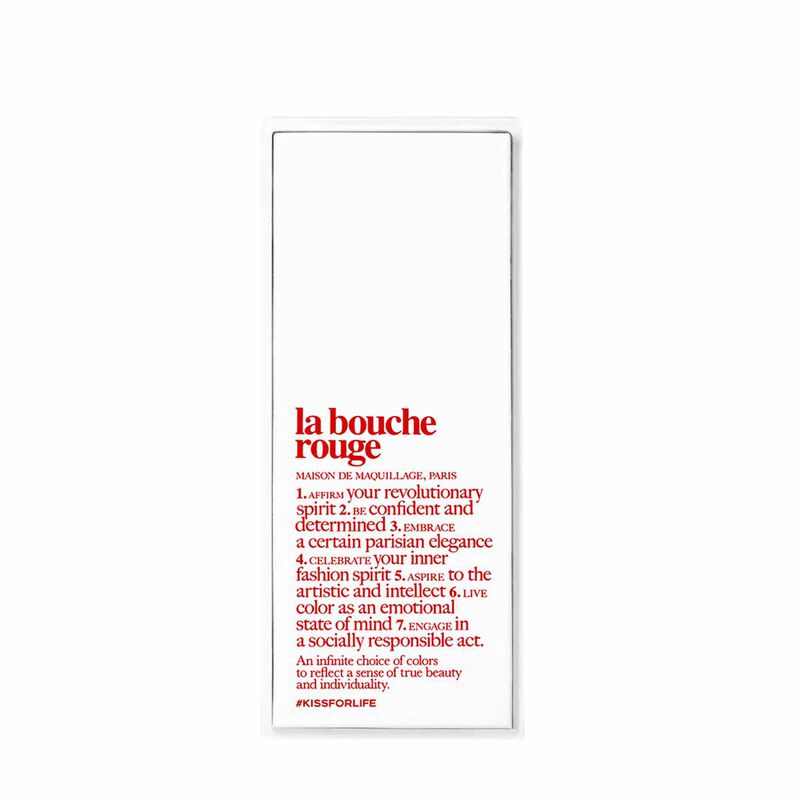 la bouche rouge, paris refillable le serum rouge matte lipstick