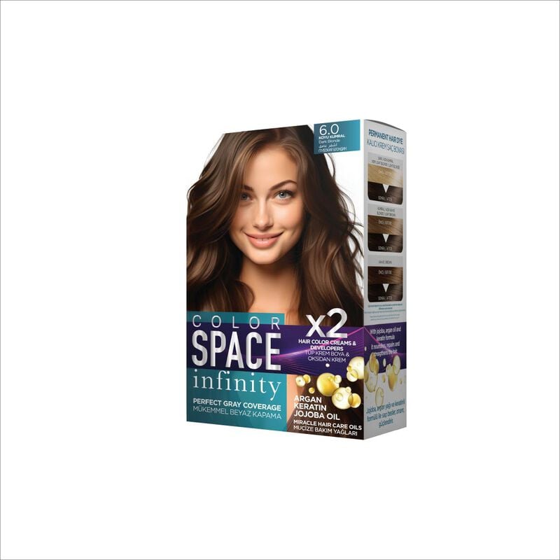 color space infinity hair dye kit 6.0.