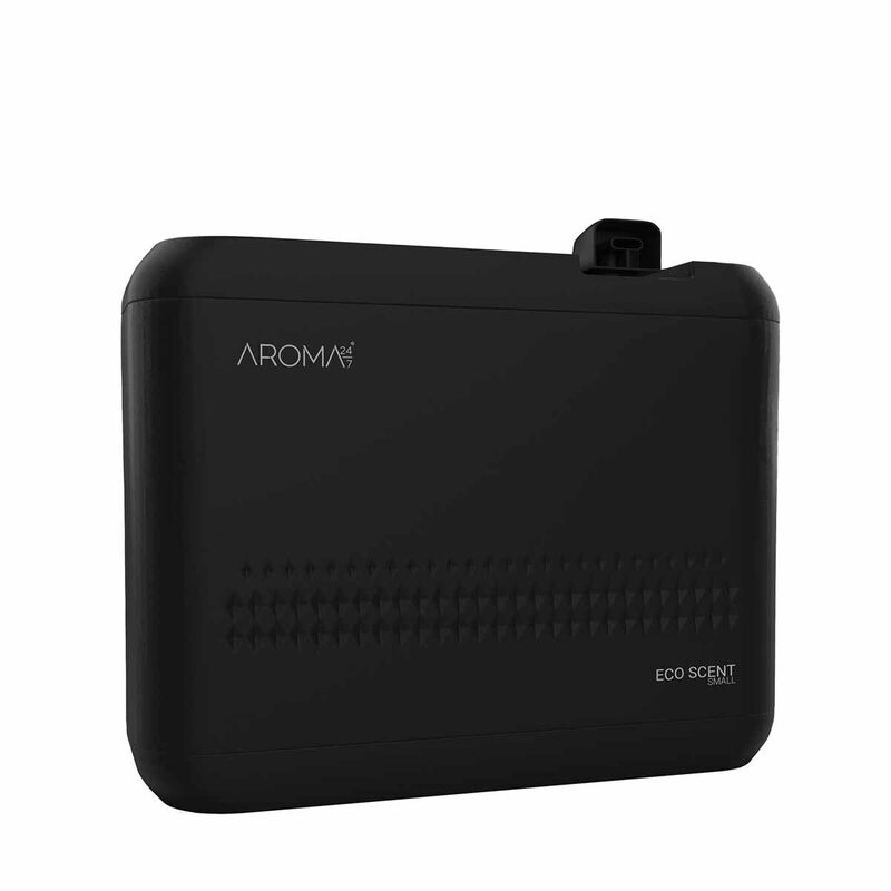 aroma 24/7 scent electric diffuser ecoscent 500cbm black