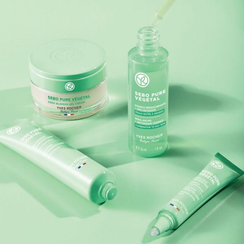 yves rocher سيروم نضارة وتوازن البشرة