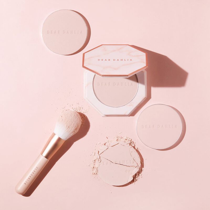 dear dahlia blooming edition skin paradise soft focus shine control powder