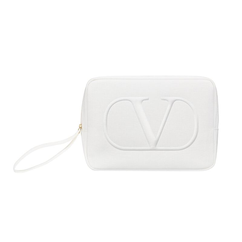 valentino free valentino white pouch
