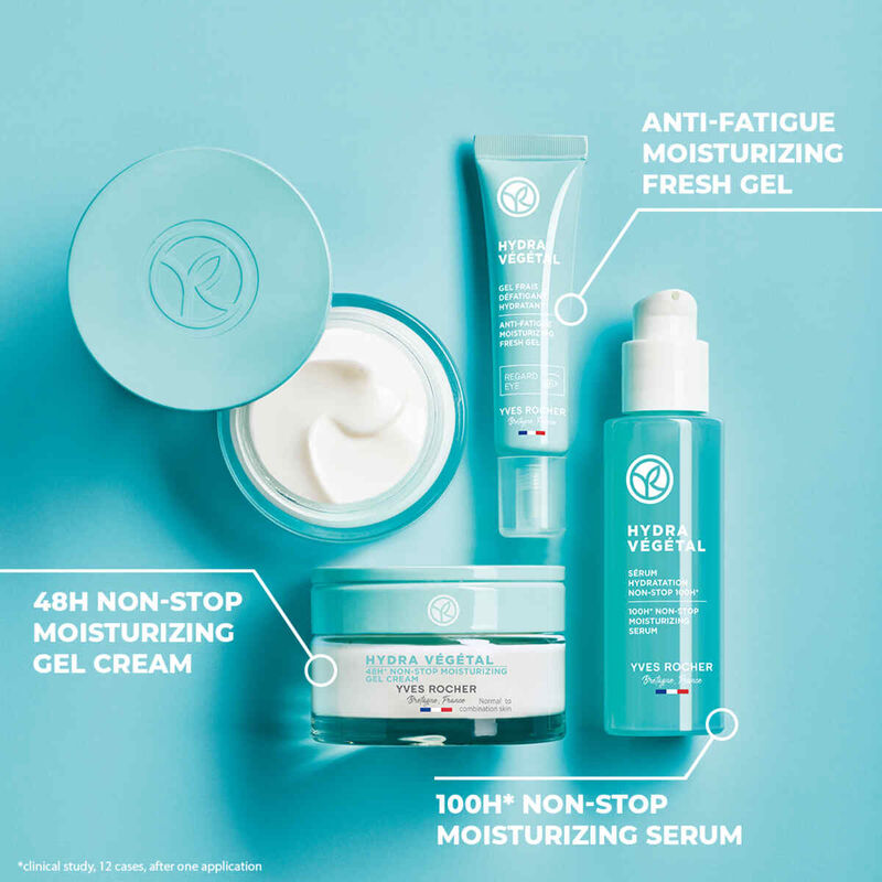 yves rocher 48h nonstop moisturizing gel cream 50 ml