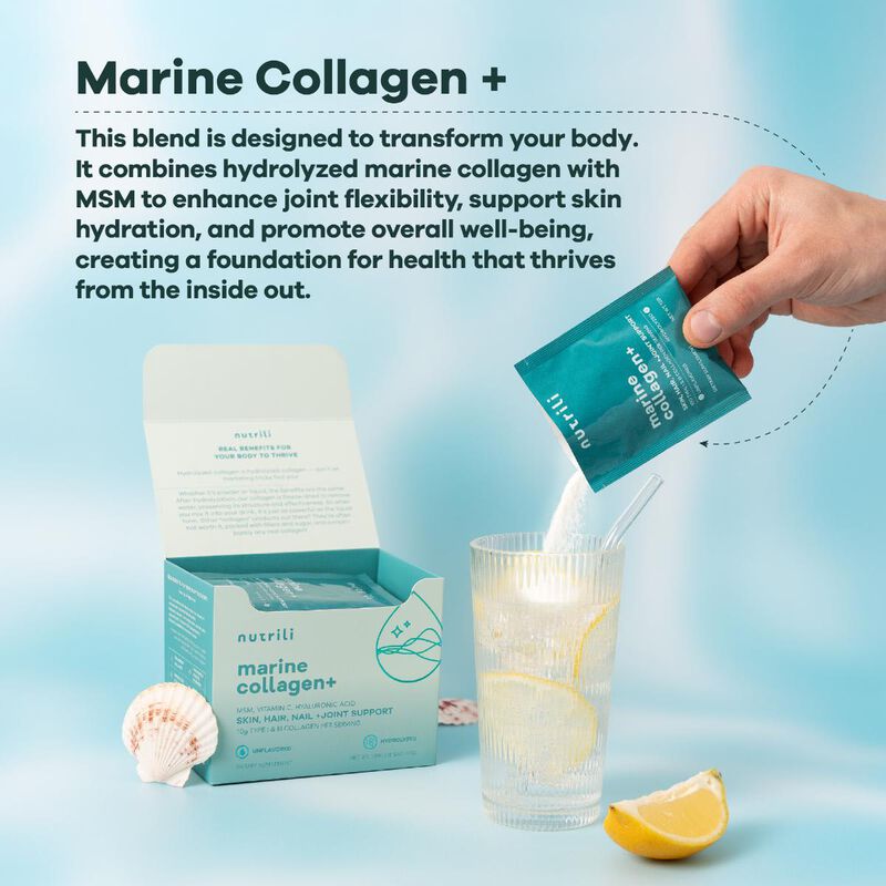 nutrili marine collagen+ 24 servingsunflavored