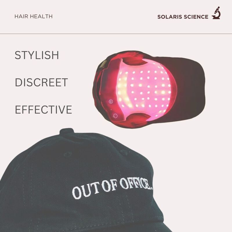 solaris laboratories ny visispec hair boost led hat