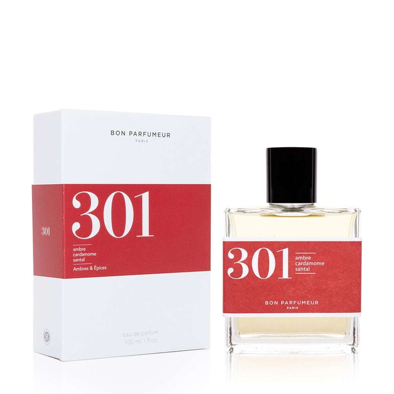 bon parfumeur 301 sandalwood amber and cardamom eau de parfum 100ml