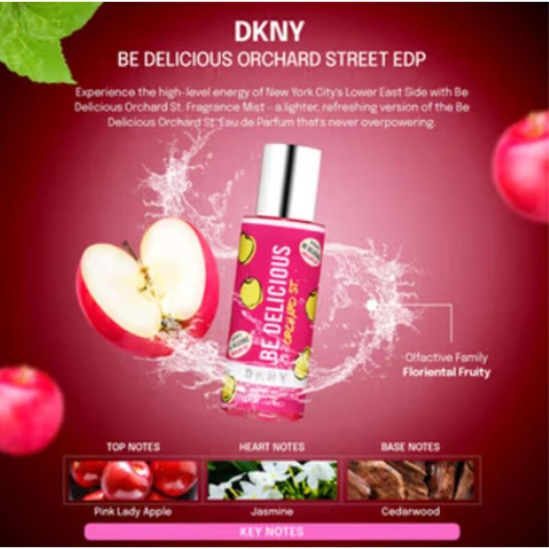 dkny be delicious orchard st. mist