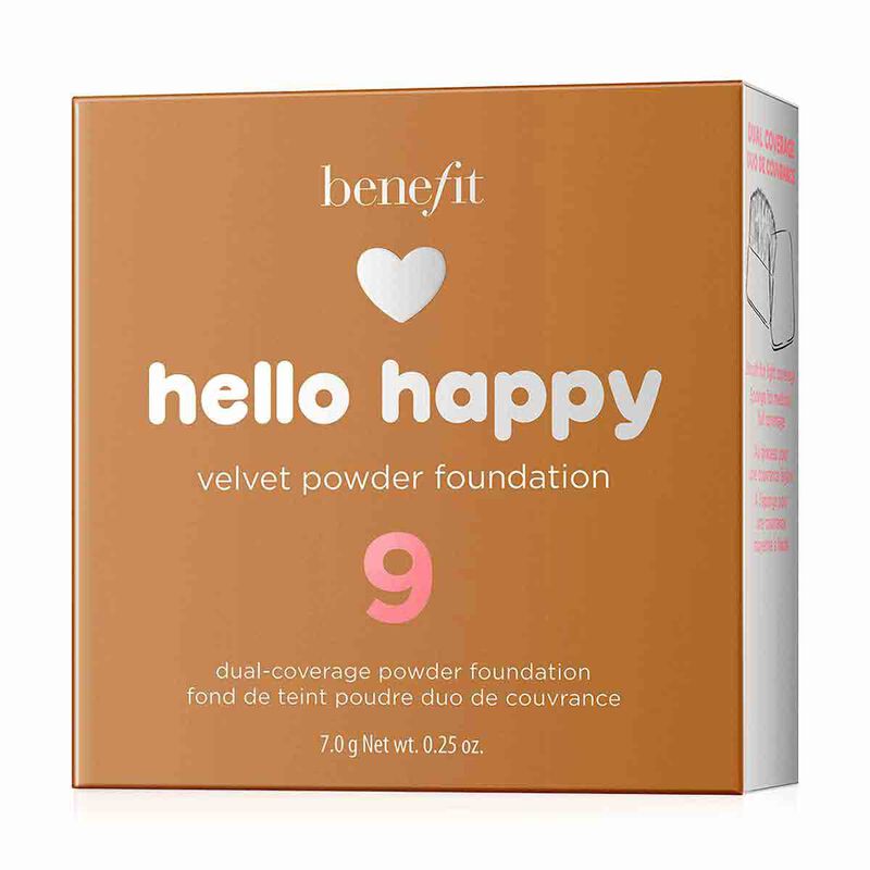 benefit hello happy velvet powder foundation