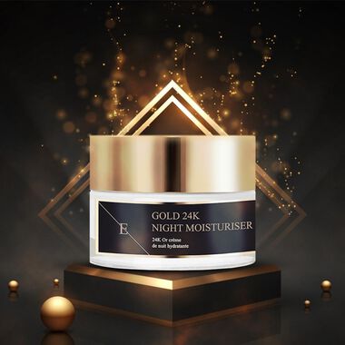 faces anti wrinkle night moisturiser 24k gold