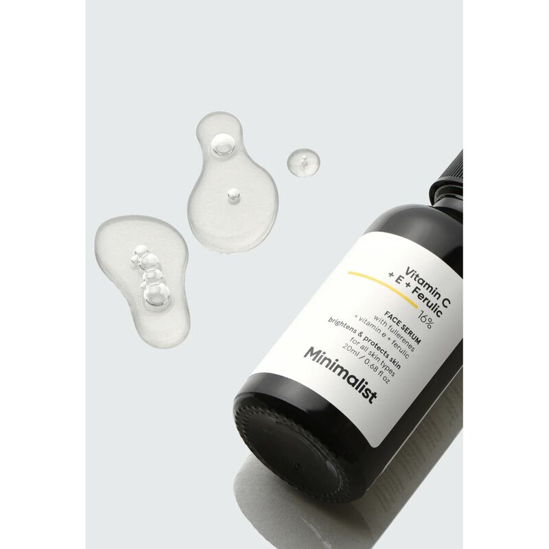 منيماليست سيروم للبشرة فيتامين سي و إي و إف 16٪