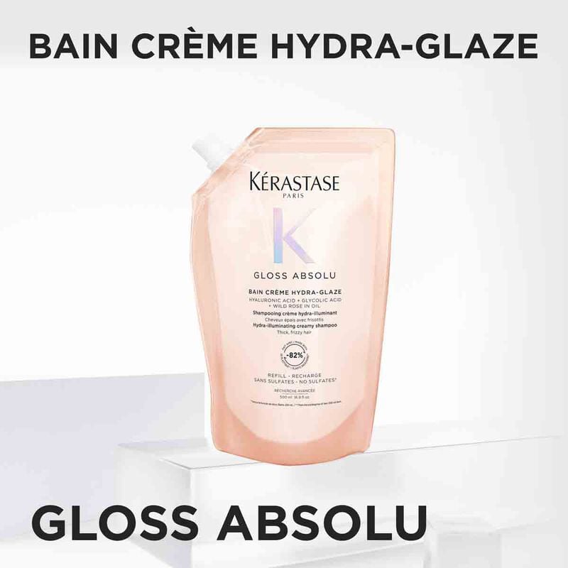 kerastase gloss absolu bain creme hydraglaze refill pouch