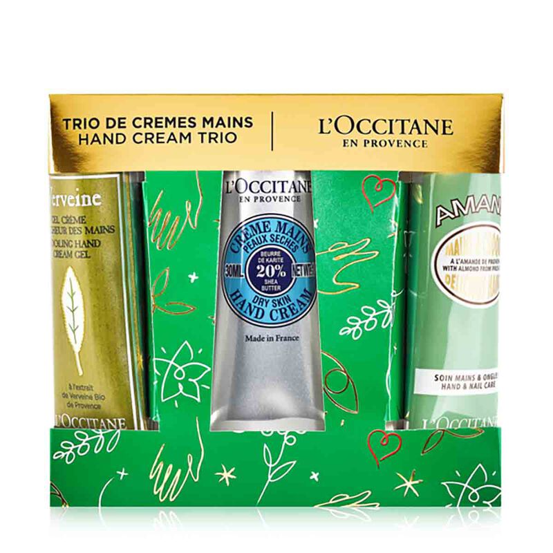 l'occitane hand cream trio set