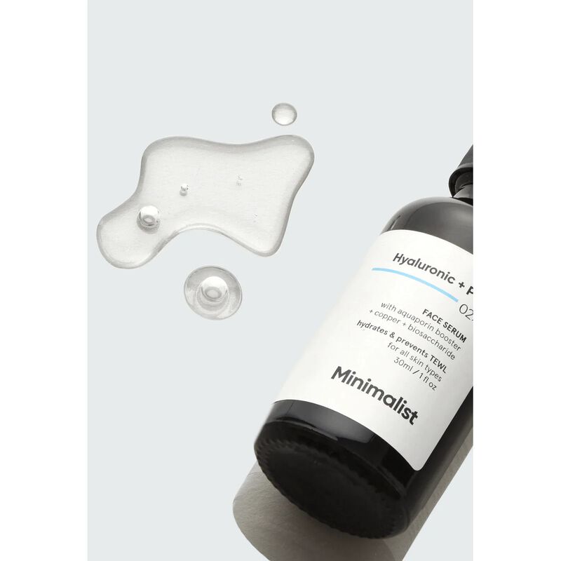 minimalist hyaluronic acid and pga 2% face serum