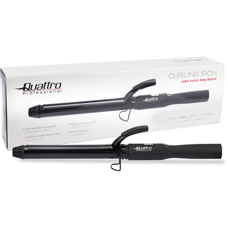 كواترو quattro professional curling iron 26mm