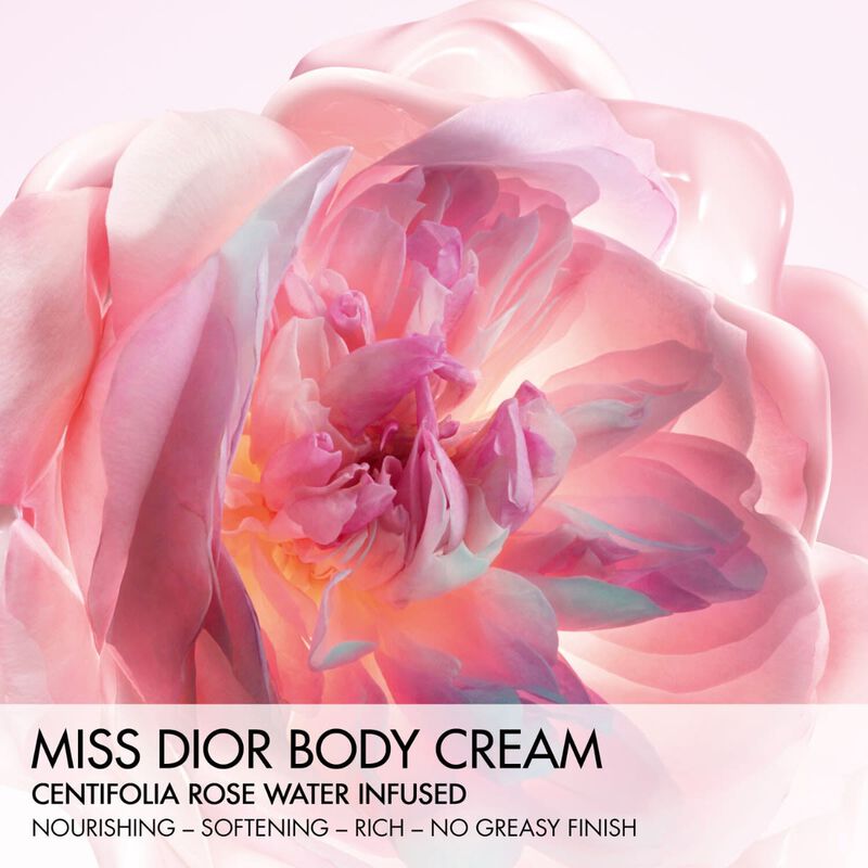 dior miss dior comforting body cream scented hydrating