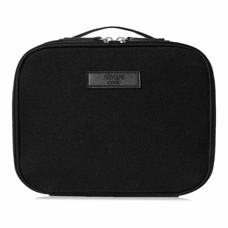 جورجو أرماني حقيبة سفر سوداء مجانية من giorgio armani code