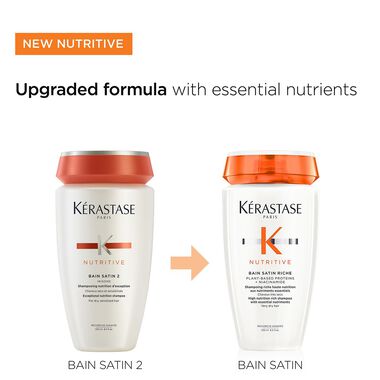 faces nutritive bain satin riche shampoo for very dry hair