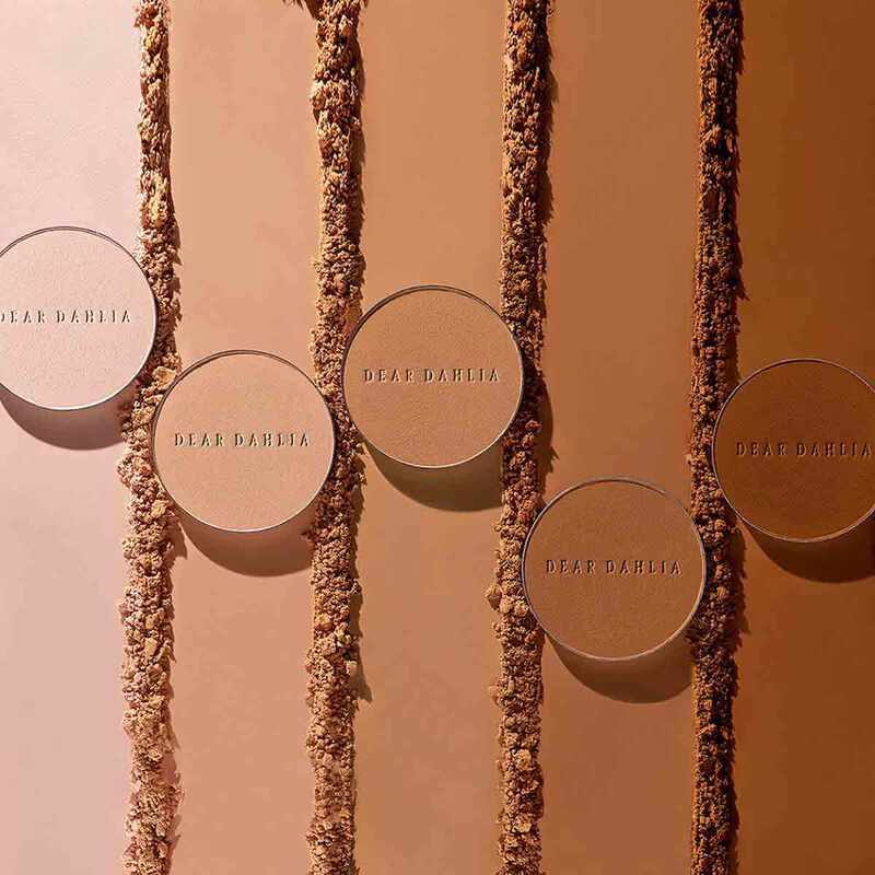 دير داليا بودرة التثبيت المضغوطة سكين بارادايس سوفت فلفت