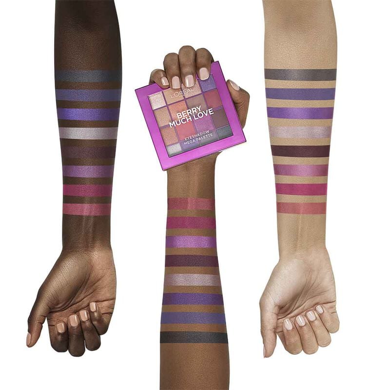 l'oreal paris berry much love eyeshadow palette