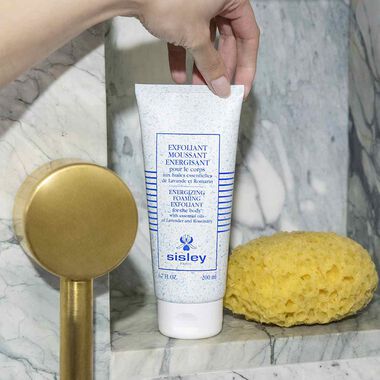 faces energizing foaming exfoliant for the body