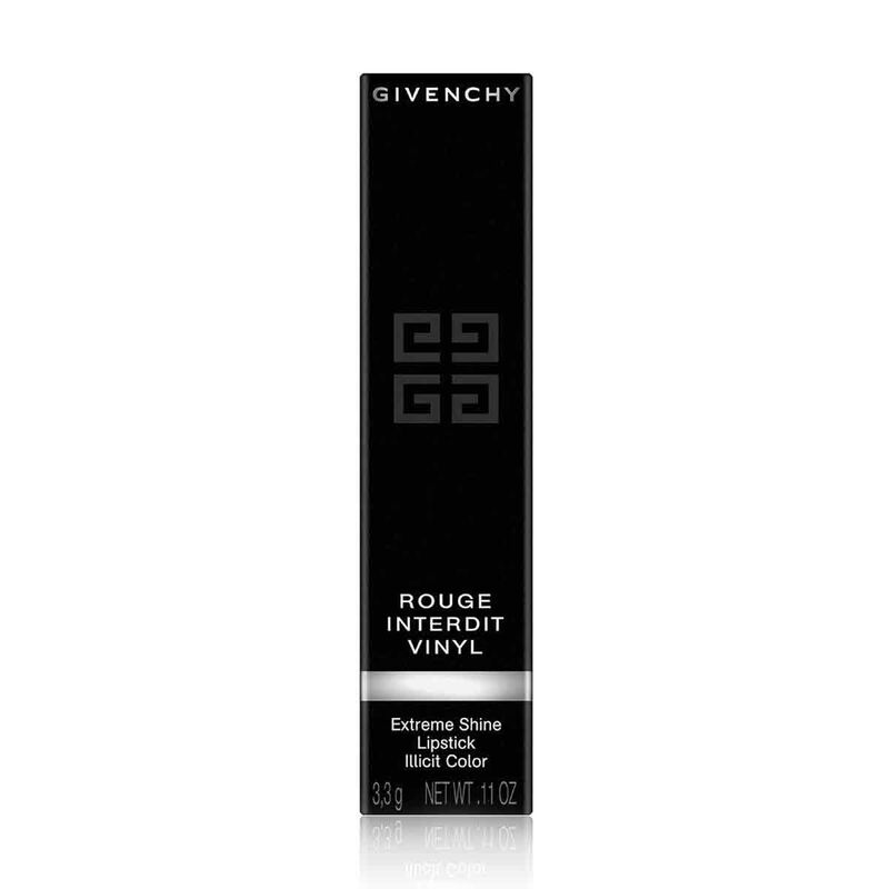 givenchy rouge interdit vinyl extreme shine lipstick