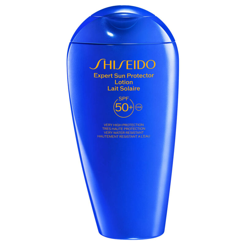 shiseido blue expert sun protector lotion spf50