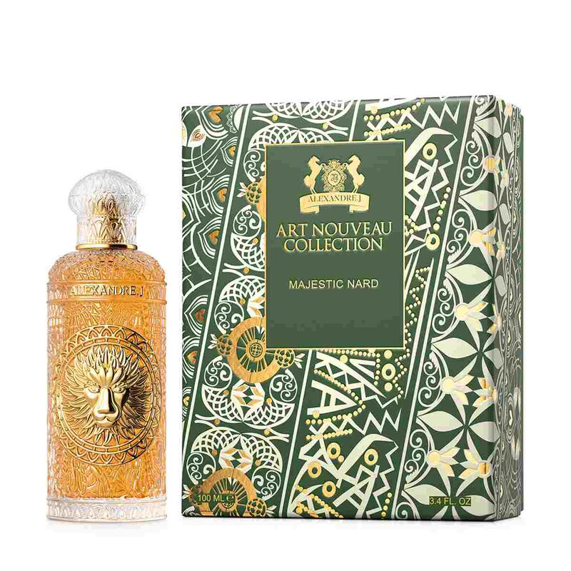 alexandre j majestic nard gold bottle