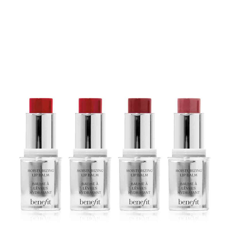 benefit mini kisses and wishes lip balm set