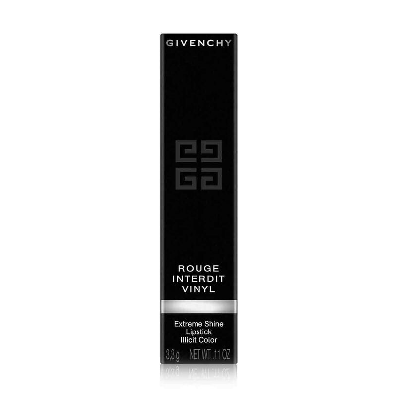 givenchy rouge interdit vinyl extreme shine lipstick