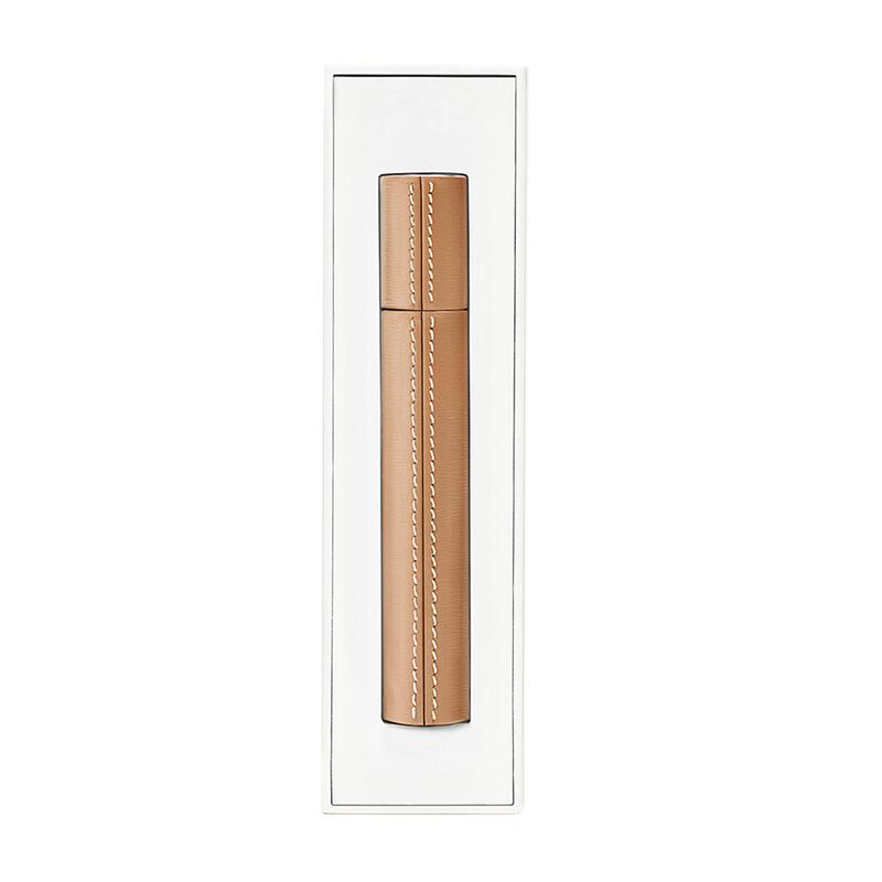 la bouche rouge, paris le serum noir mascara with camel fine leather sleeve