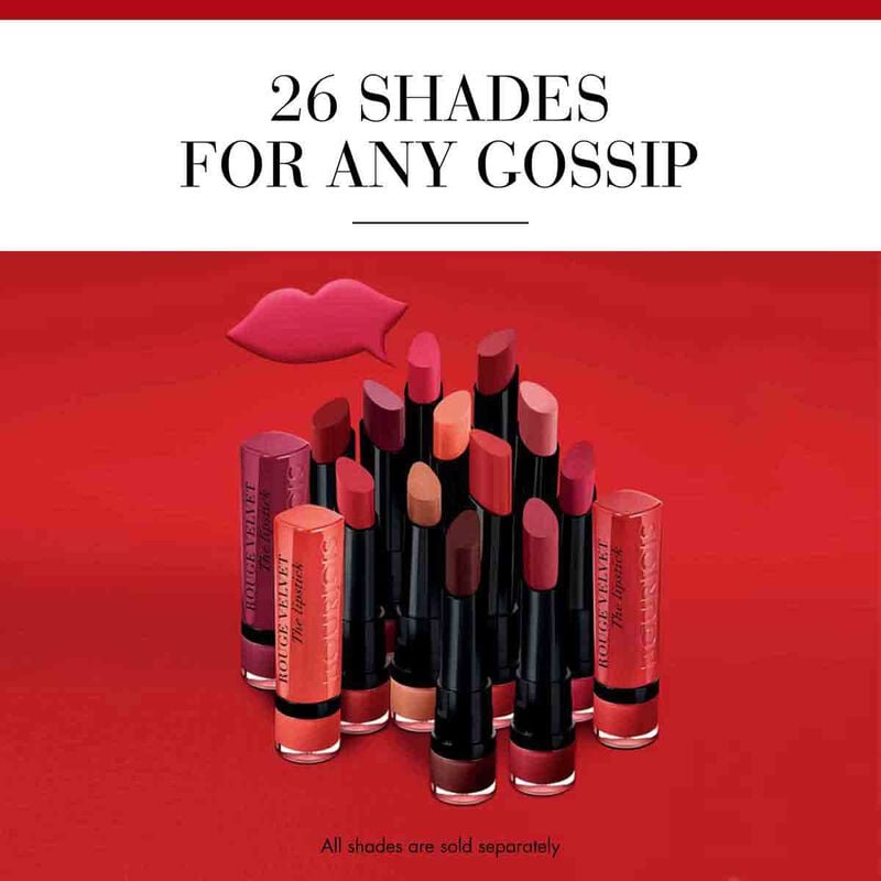 bourjois rouge velvet the lipstick