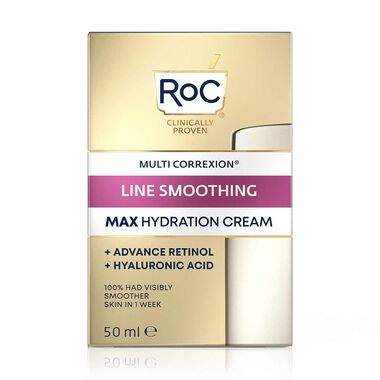 faces retinol correxion line smoothing max hydration cream 50ml
